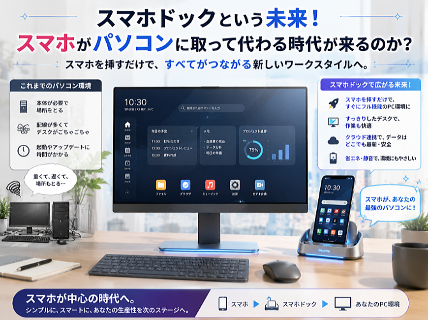 スマホドックという未来！