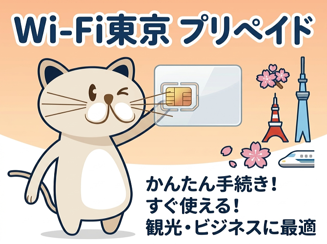 Wi-Fi東京 プリペイド
